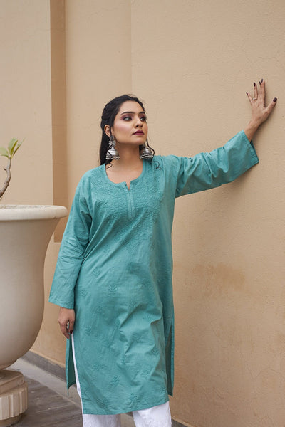 Zubaida cotton kurta RangrezaEthnic 