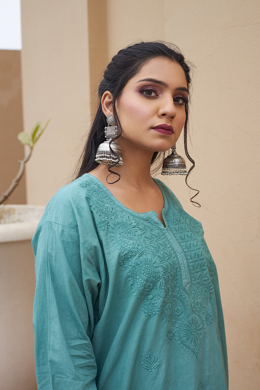 Zubaida cotton kurta RangrezaEthnic 