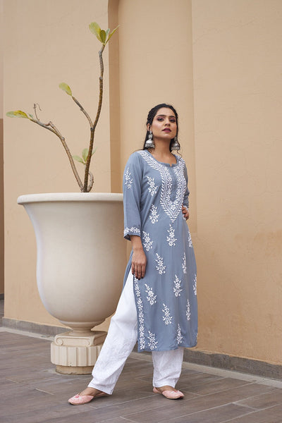 Liya rayon kurta RangrezaEthnic 