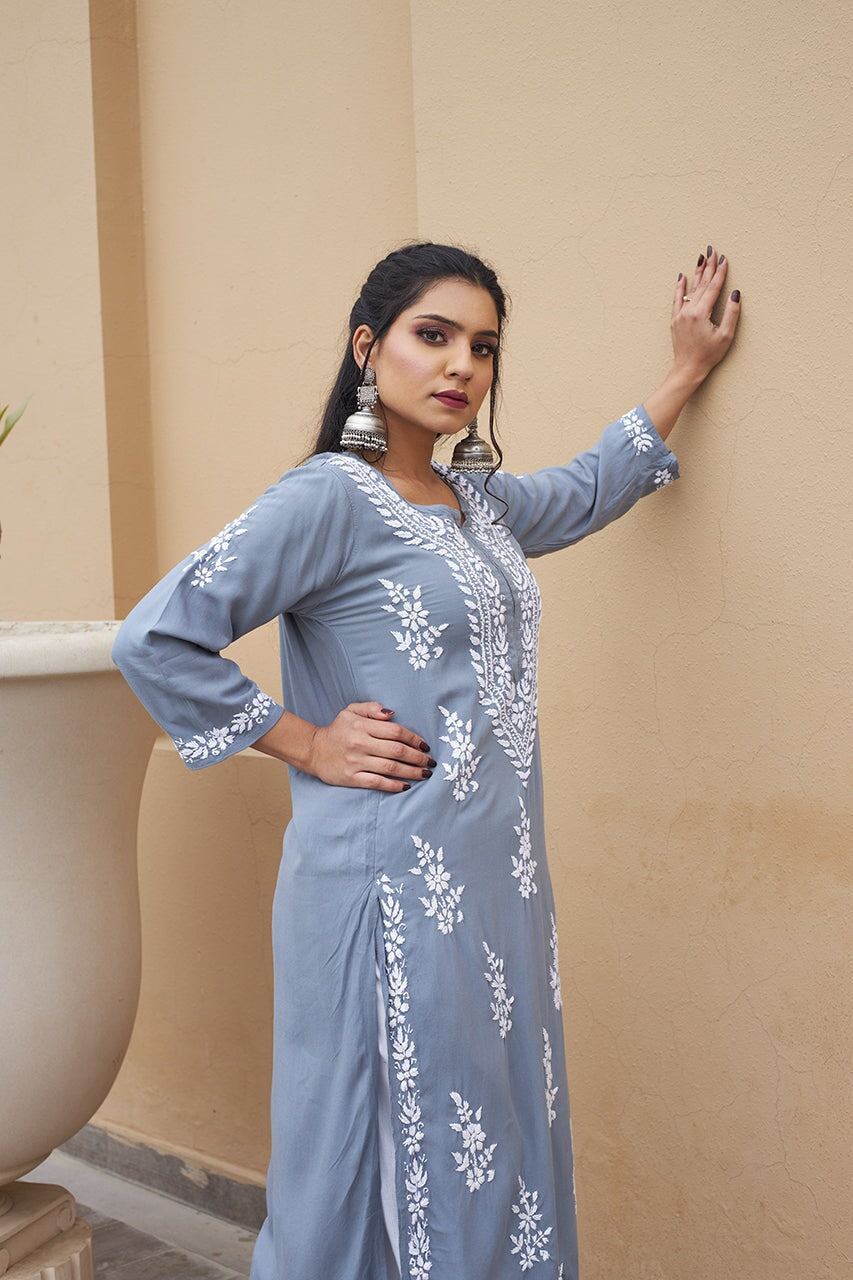 Liya rayon kurta RangrezaEthnic 