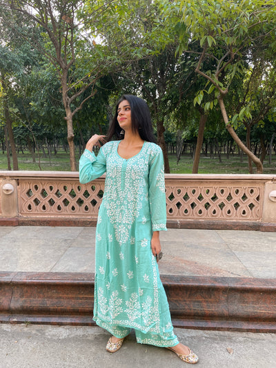 Kashaf modal set RangrezaEthnic Green XS 