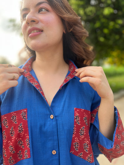 Ajrakh Freedom Shirts