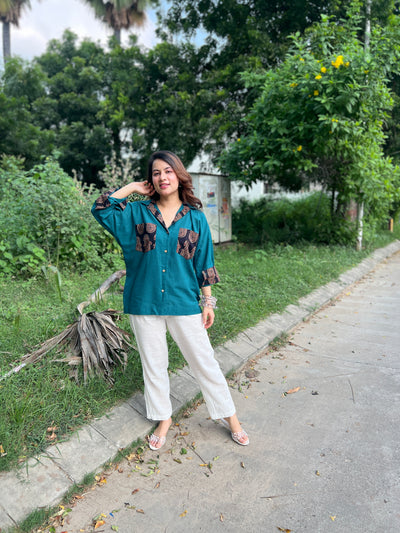 Ajrakh Freedom Shirts