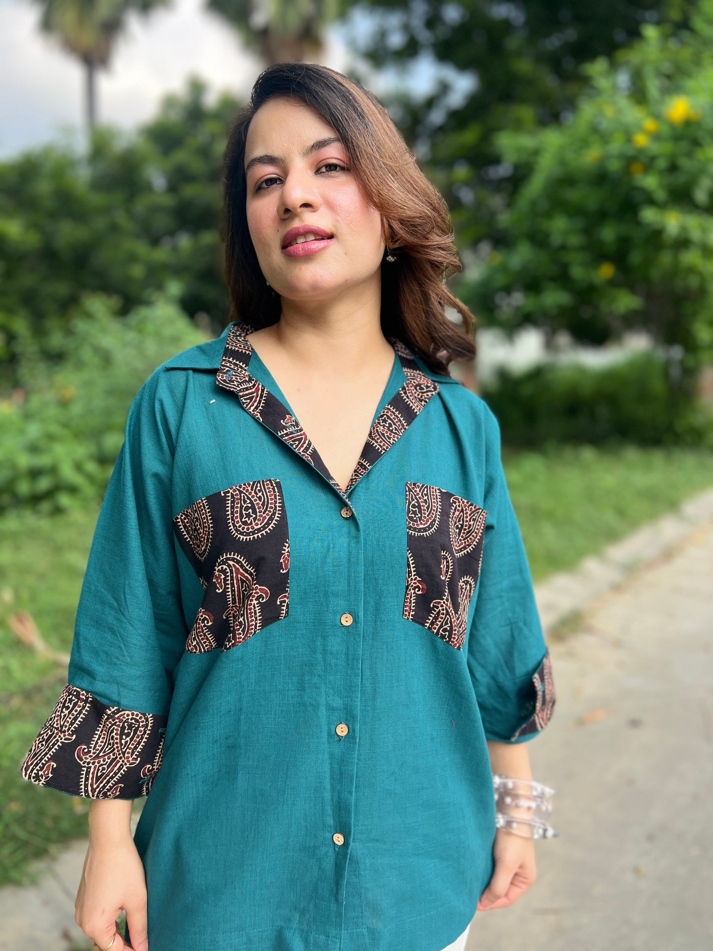Ajrakh Freedom Shirts