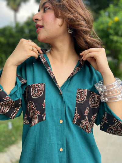 Ajrakh Freedom Shirts