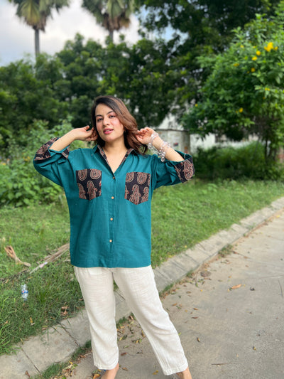 Ajrakh Freedom Shirts