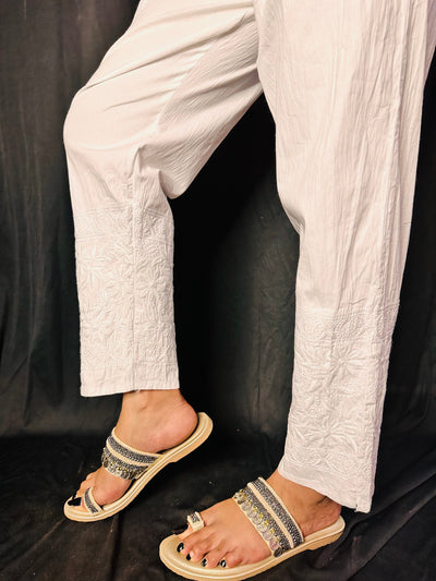 Laila pants RangrezEthnic White XS-M 