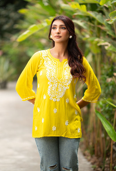 Marigold Short kurta