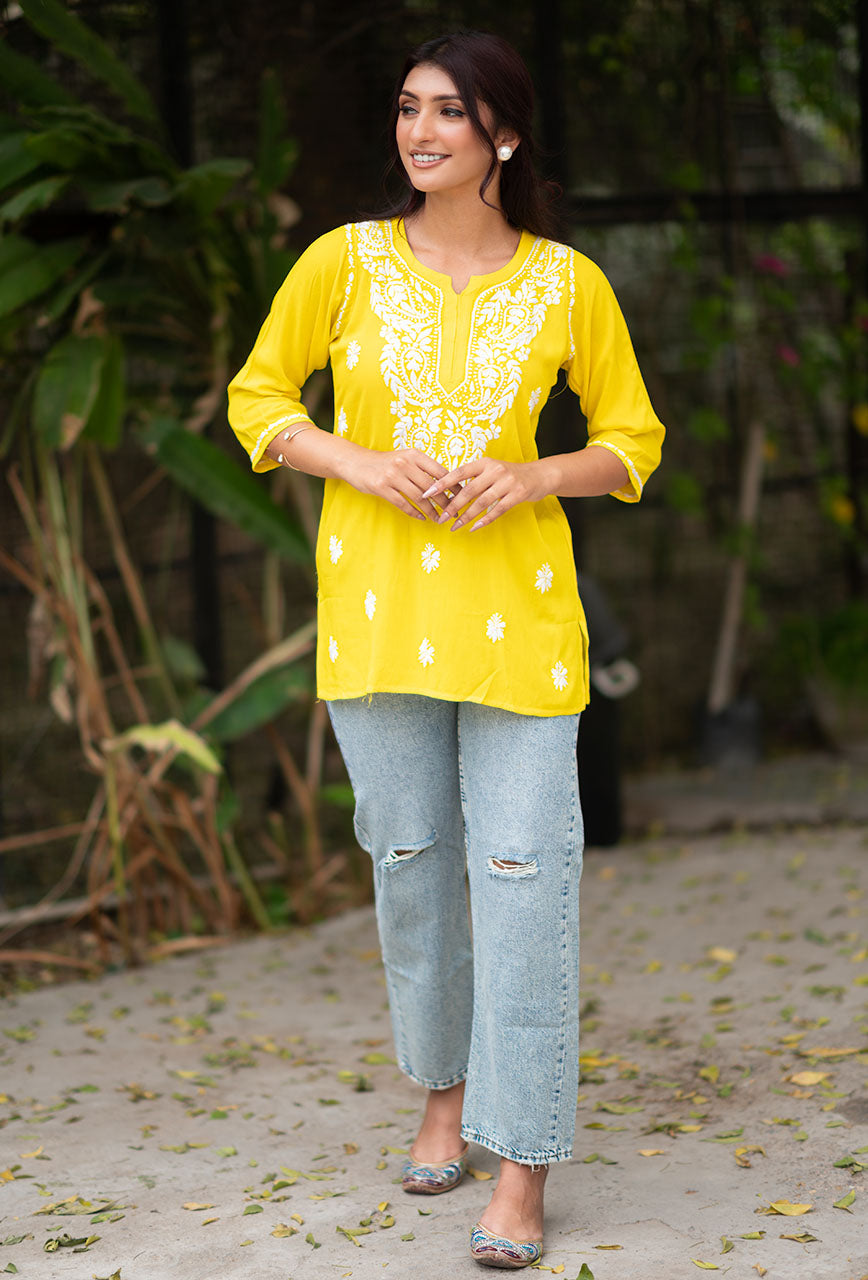 Marigold Short kurta