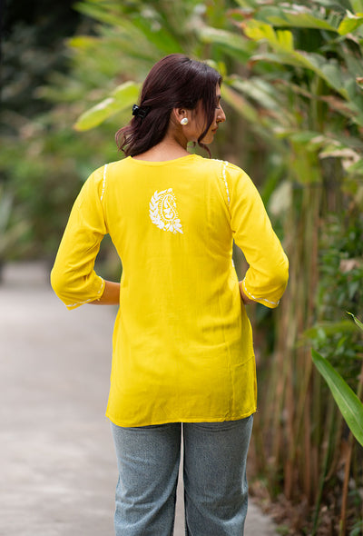 Marigold Short kurta