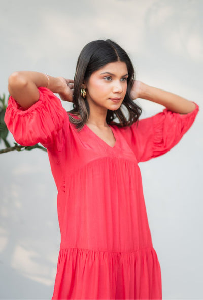 Hibiscus dress