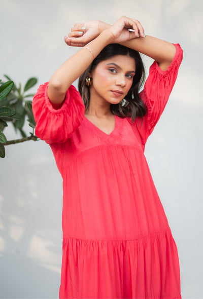 Hibiscus dress