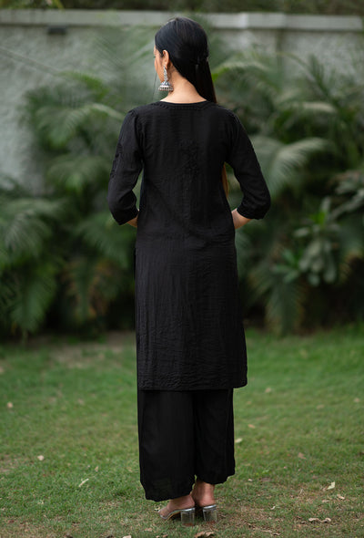 Suma chanderi Kurta Set