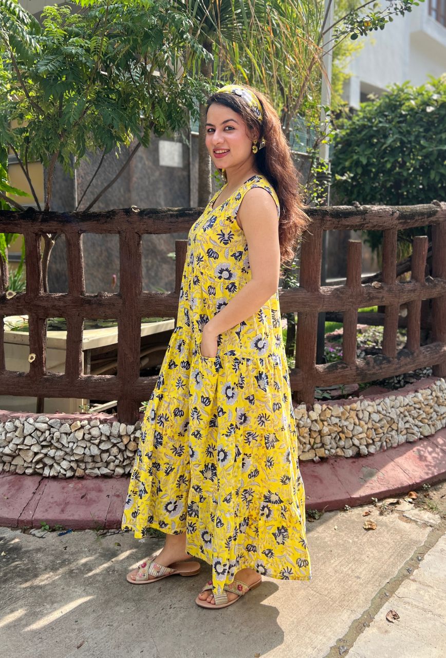 Sunflower dress