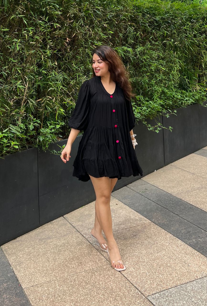 Belly Flare Dress