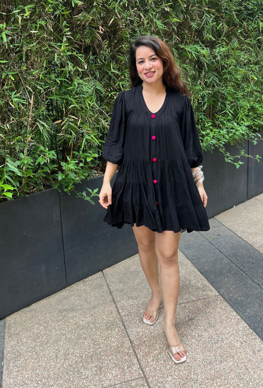 Belly Flare Dress
