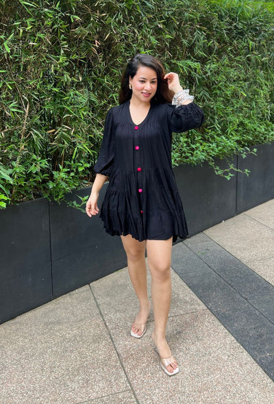 Belly Flare Dress