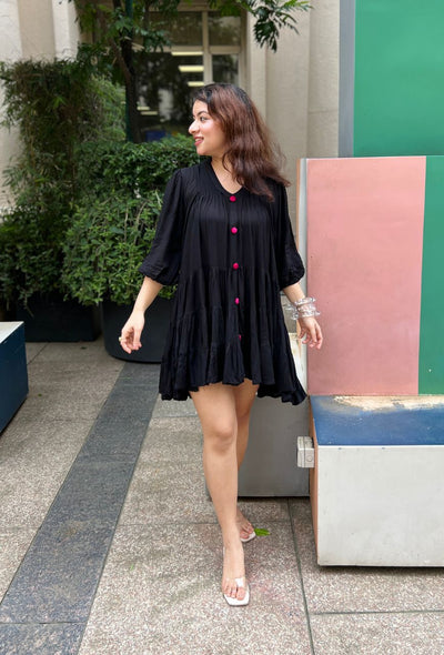 Belly Flare Dress