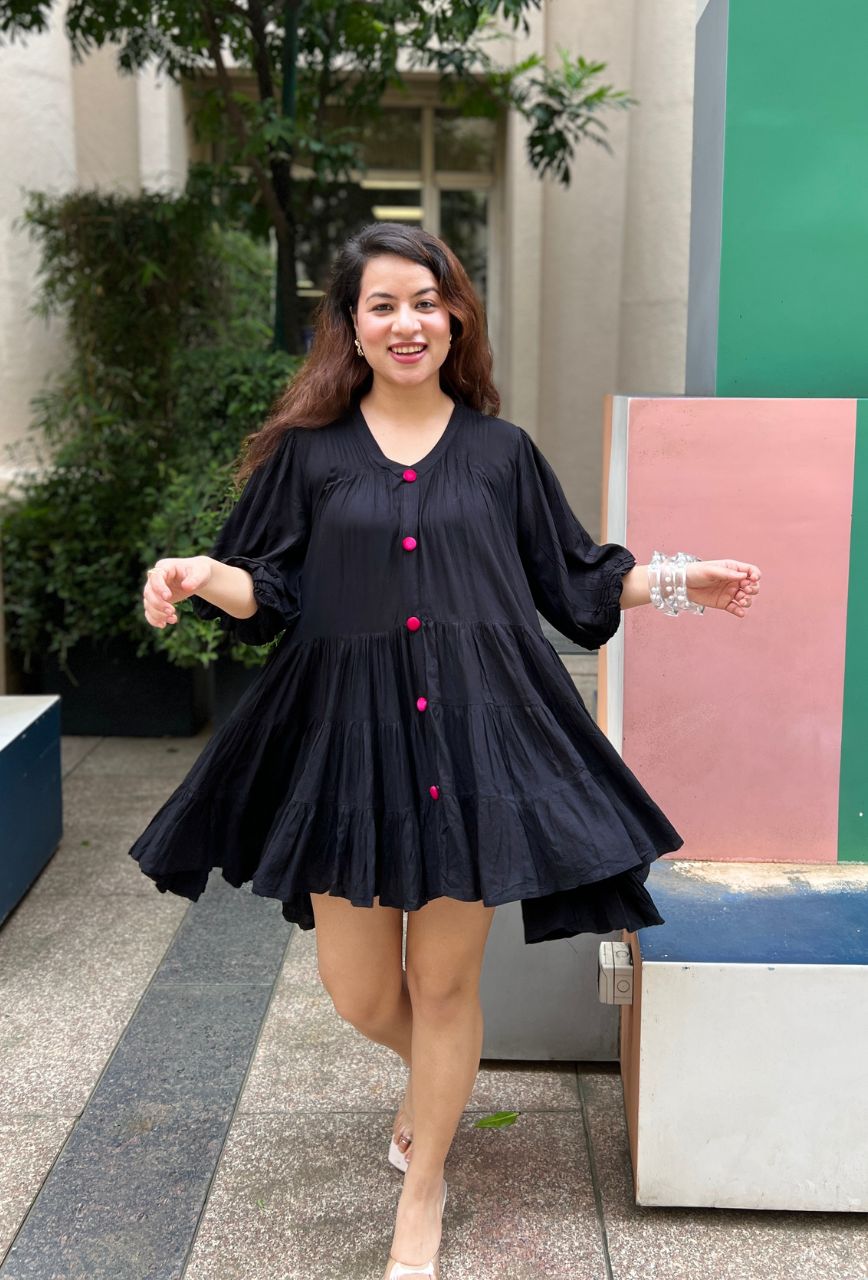 Belly Flare Dress