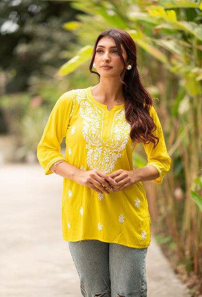 Marigold Short kurta