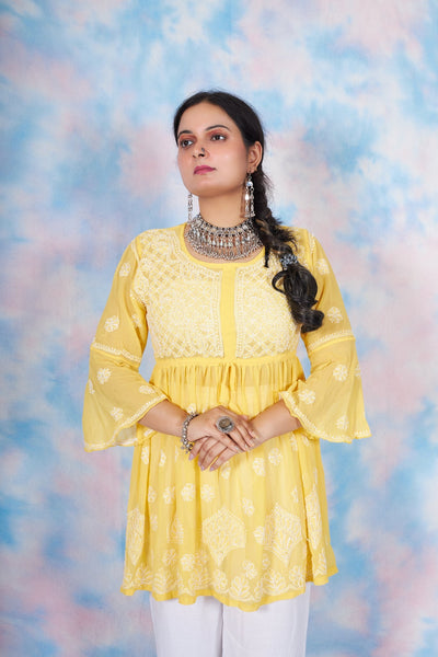 Anam georgette tunic RangrezEthnic 