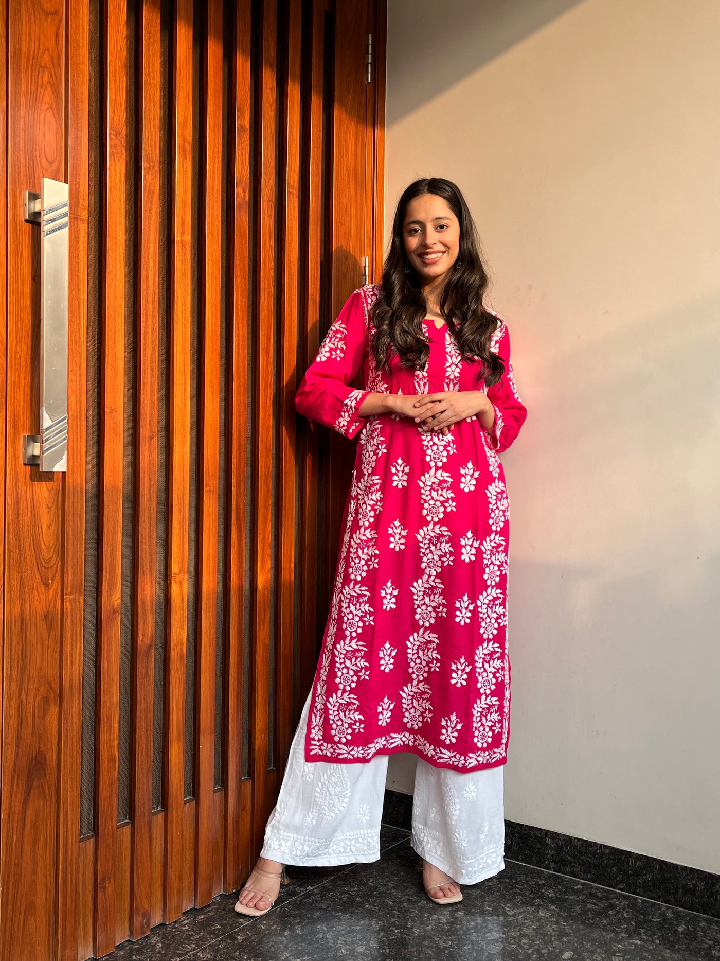 Nishtha Seth in Noor rayon designer kurta RangrezaEthnic 