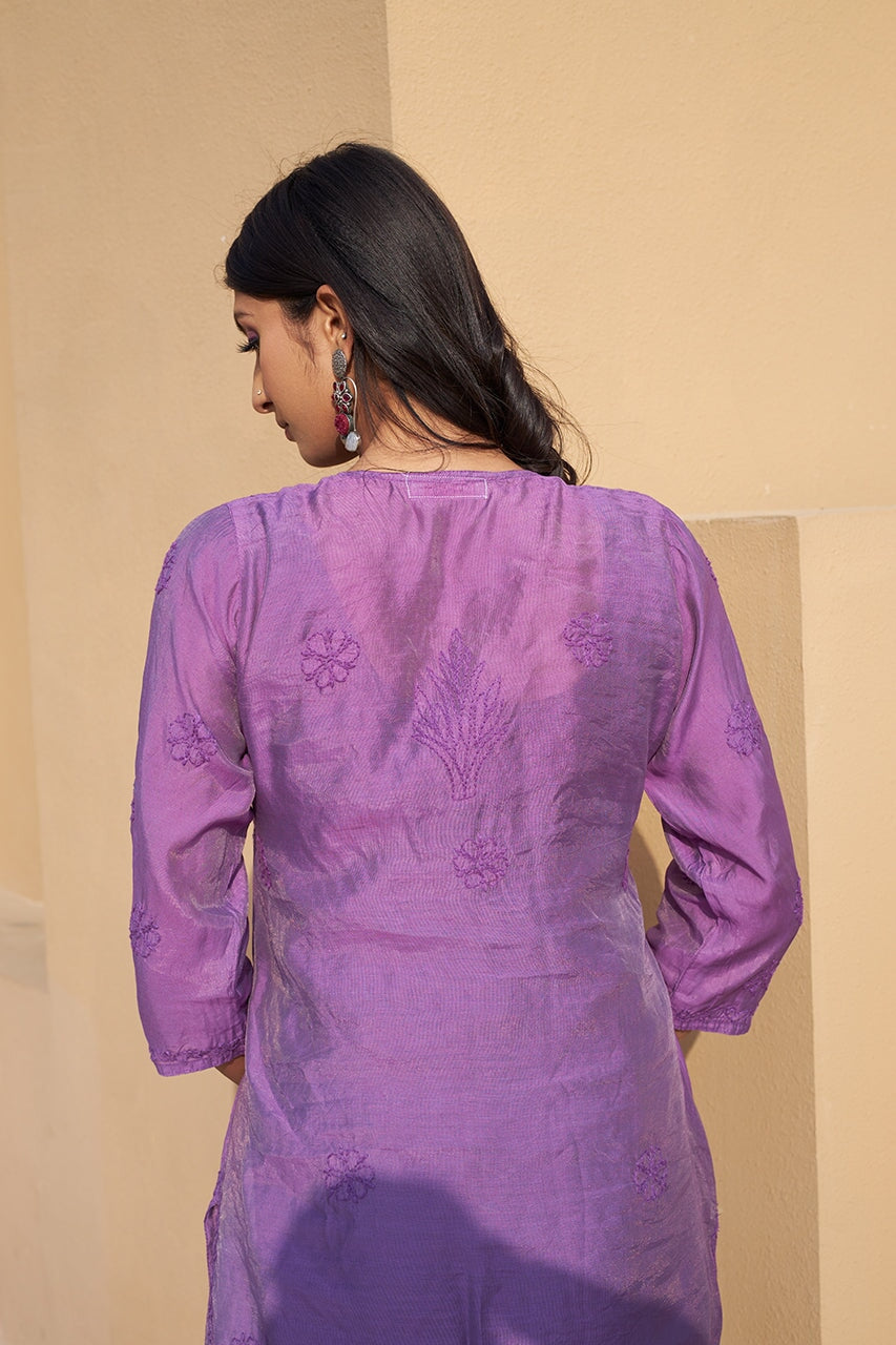 Nusrat chanderi kurta RangrezEthnic 