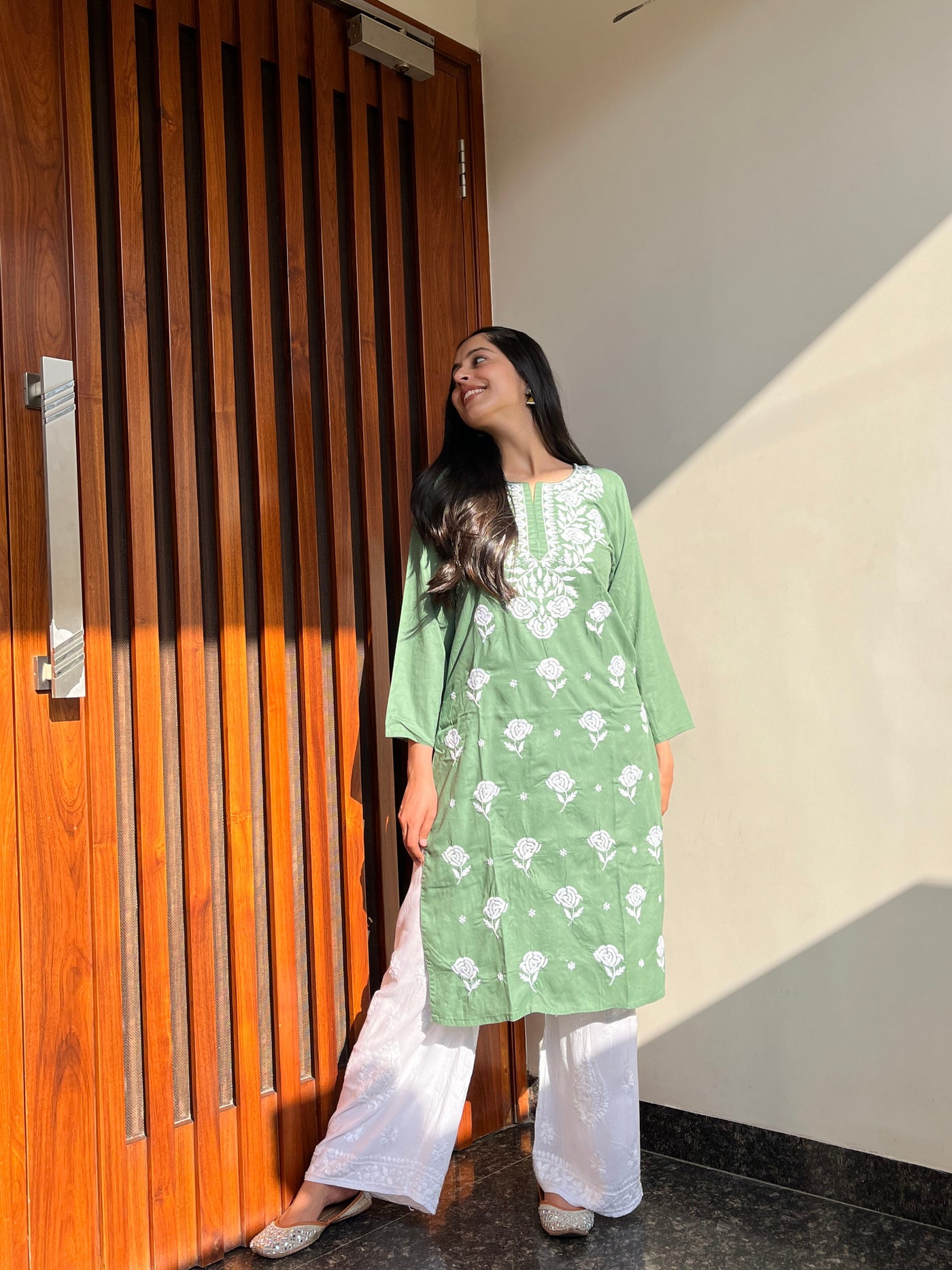 Zaina rayon kurta RangrezaEthnic 